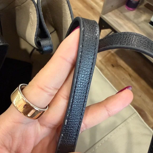 Polène Black Leather Shoulder Bag - Picture 7 of 9